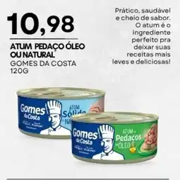 Mercadão Atacadista atum pedaço óleo ou natural gomes da costa oferta