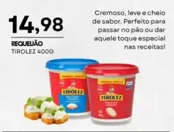 Mercadão Atacadista Requeijão tirolez oferta