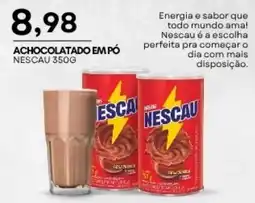 Mercadão Atacadista Achocolatado em pó nescau oferta