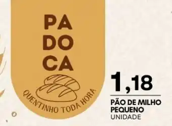 Mercadão Atacadista pão de milho pequeno oferta