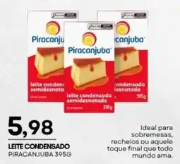 Mercadão Atacadista Leite condensado piracanjuba oferta