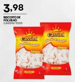 Mercadão Atacadista Biscoito de Polvilho Cassini oferta