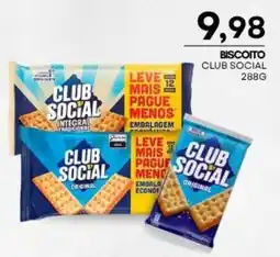 Mercadão Atacadista Biscoito club social oferta