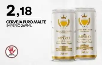 Mercadão Atacadista Cerveja puro malte imperio oferta