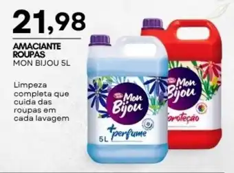 Mercadão Atacadista Amaciante roupas mon bijou oferta