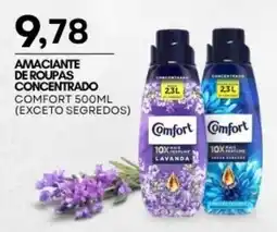 Mercadão Atacadista Amaciante de roupas concentrado comfort oferta