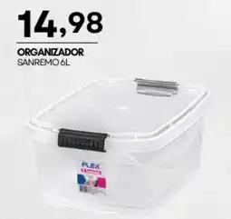 Mercadão Atacadista organizador sanremo 6l oferta
