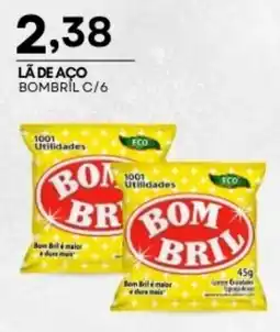 Mercadão Atacadista Lã de aço bombril c/6 oferta