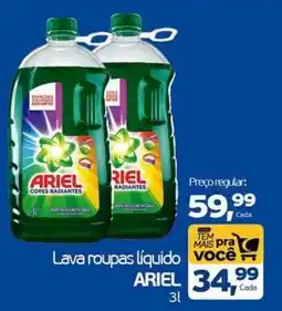 Cometa Supermercados Lava roupas líquido ariel cores radiantes oferta