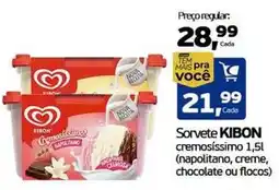 Cometa Supermercados Sorvete kibon cremosíssimo oferta