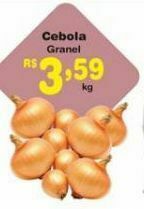 Carrefour Cebola granel oferta