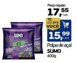 Cometa Supermercados Polpa de açaí sumo oferta