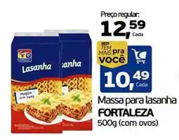 Cometa Supermercados Massa para lasanha fortaleza oferta
