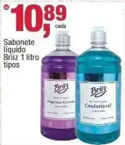 Frangolândia Sabonete liquido Briiz 1 litro tipos oferta