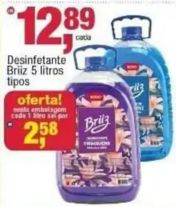 Frangolândia Desinfetante briiz 5 litros tipos oferta