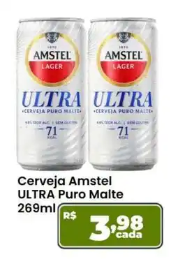 Ultrabox Cerveja Amstel ultra puro malte oferta