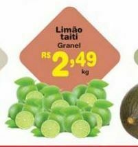 Carrefour Limão taiti oferta