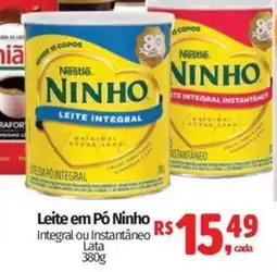 Mix Mateus Leite em Pó Ninho oferta
