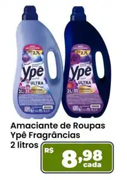 Ultrabox Amaciantede Roupas Ypê Fragrâncias oferta