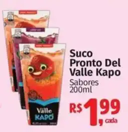 Mix Mateus Suco Pronto Del Valle Kapo Sabores oferta