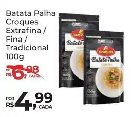 Super Luna Batata Palha Croques Extrafina / Fina / Tradicional oferta