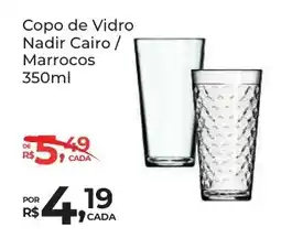 Super Luna Copo de Vidro Nadir Cairo / Marrocos oferta