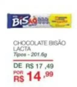 St Marche chocolate bisão lacta oferta