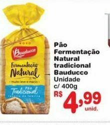 Pão de forma bauducco