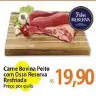 Reserva - carne bovina peito com osso resfriada