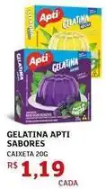 Assaí Atacadista Apti - gelatina sabores oferta