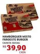 Assaí Atacadista Aurora - hambúrguer misto faroeste burger oferta