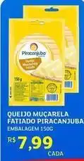 Assaí Atacadista Piracanjuba - queijo muçarela fatiado oferta