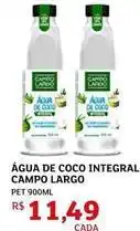 Assaí Atacadista Campo largo - água de coco integral oferta