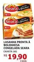 Assaí Atacadista Seara - lasanha pronta a bolonhesa congelada oferta