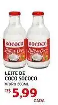 Assaí Atacadista Sococo - leite de coco oferta