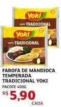 Assaí Atacadista Yoki - farofa de mandioca temperada tradicional oferta