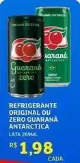 Assaí Atacadista Antarctica - refrigerante original ou zero guaraná oferta