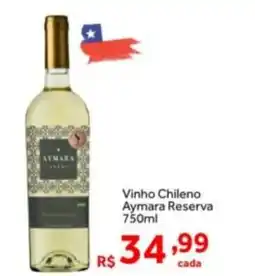 Shibata Supermercados Vinho Chileno Aymara Reserva oferta