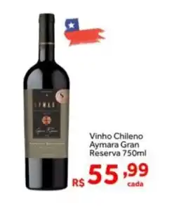 Shibata Supermercados Vinho Chileno Aymara Gran Reserva oferta