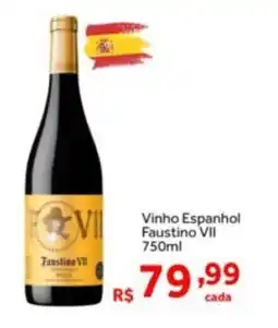 Shibata Supermercados Vinho Espanhol Faustino VII oferta