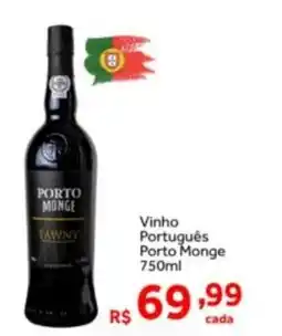 Shibata Supermercados Vinho Português Porto Monge oferta