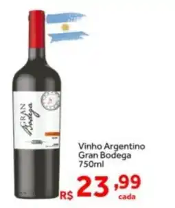 Shibata Supermercados Vinho Argentino Gran Bodega oferta