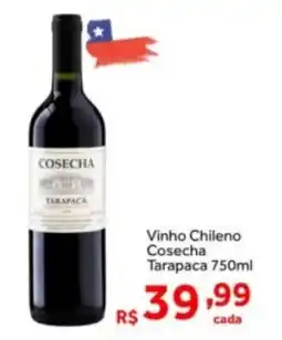 Shibata Supermercados Vinho Chileno Cosecha Tarapaca oferta