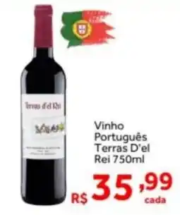 Shibata Supermercados Vinho Português Terras D'el Rei oferta