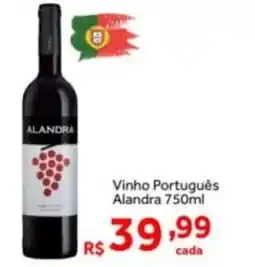 Shibata Supermercados Vinho Português Alandra oferta