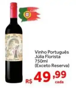 Shibata Supermercados Vinho Português Júlia Florista (Exceto Reserva) oferta