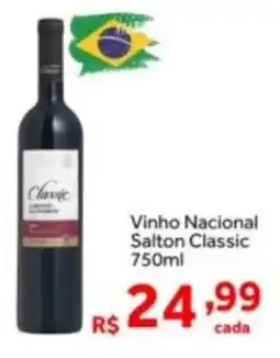 Shibata Supermercados Vinho Nacional Salton Classic oferta