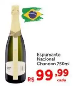 Shibata Supermercados Espumante Nacional Chandon oferta