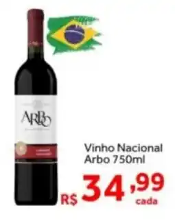 Shibata Supermercados Vinho Nacional Arbo oferta