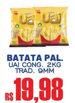 Supermercado Vitorino Batata pal. uai cong. trad. 9mm oferta